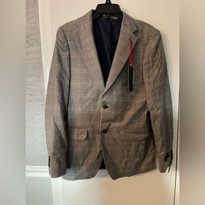 Tommy Hilfiger Classic Gray Check Blazer